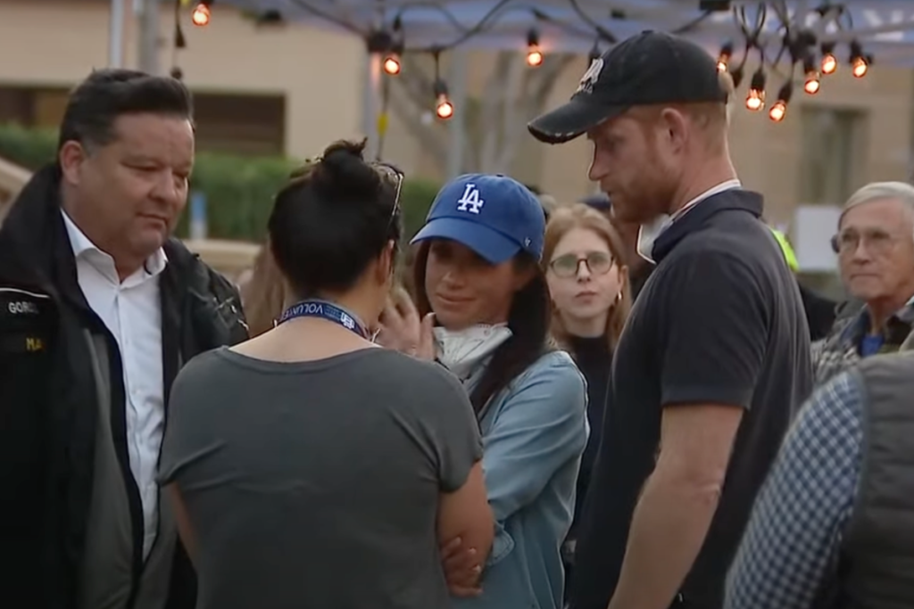 Meghan Markle ve Prens Harry, Los Angeles’ta yangın mağdurlarına yardım eli uzattı! 1.Resim