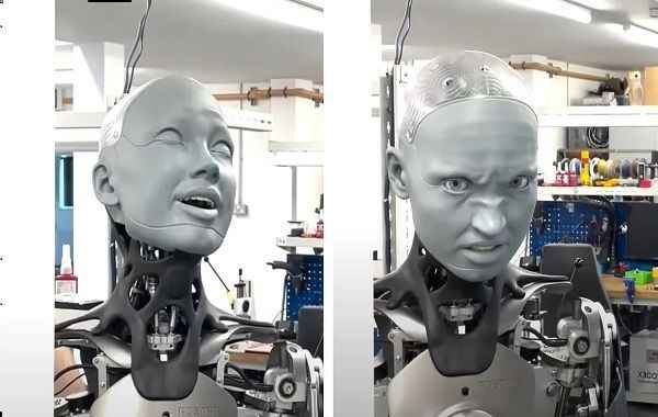 İnsansı robotlar mesleklerimizi ele geçirecek mi? Ameca&#8217;dan korkutucu yanıt! 1.Resim